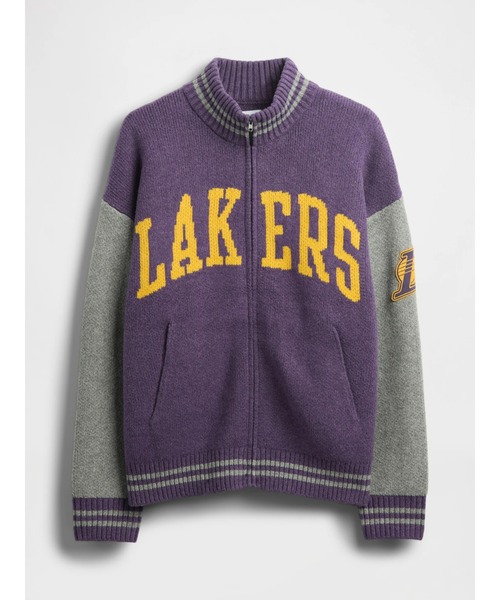 セール】CashSoft カシミヤタッチ NBA ロサンゼルス レイカーズ ロゴ