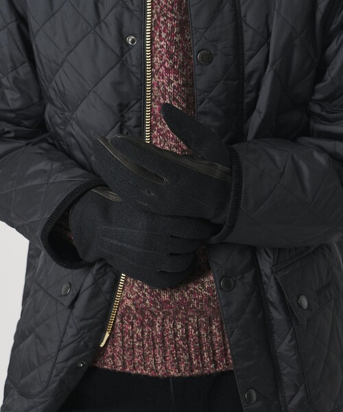 UNITED ARROWS（ユナイテッドアローズ）の「ブラック コンビ グローブ（手袋・メンズ・ブラック・8h/8）」の3枚目の写真