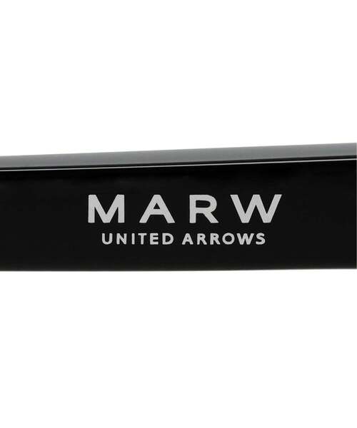MARW UNITED ARROWS BLACKフレーム メガネ サングラス MARWコラボ】Zoff｜MARW UNITED ARROWS [ マルゥ ユナイテッドアローズ
