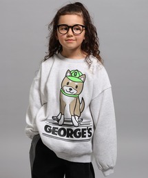 GEORGE'S | 【KIDS】アニマルスウェットプルオーバー(スウェット)