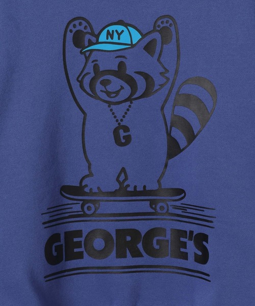 GEORGE'S(ジョージズ)の「【KIDS】アニマルスウェットプルオーバー(スウェット・キッズ・ライトグレー/ピンク/ネイビー・110cm/130cm/150cm)」の16枚目の写真