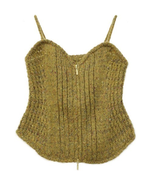 COEL（コエル）の「ミックスネップジップビスチェ（その他トップス・レディース・ネイビー/イエロー/ホワイト・FREE）」の3枚目の写真