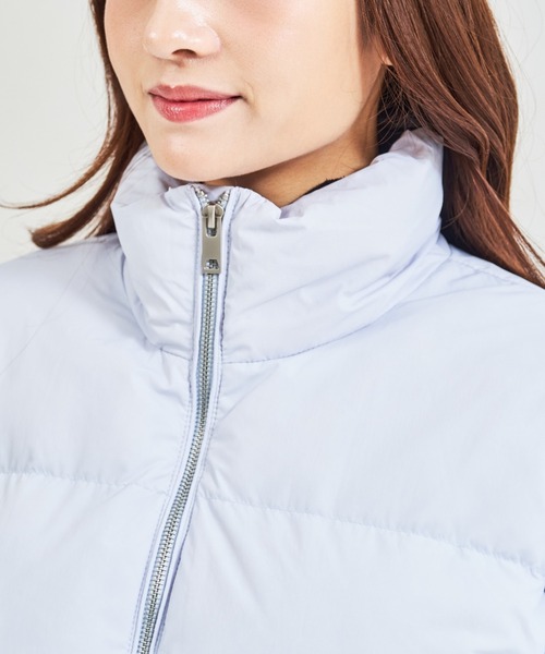 MISCH MASCH（ミッシュマッシュ）の「ZOZO限定 ボリュームショートダウン（ダウンジャケット/コート・レディース・アイボリー/ブルー・ﾌﾘ-）」の8枚目の写真