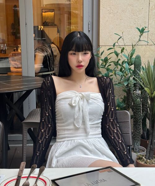 ZEROPLANET（ゼロプラネット）の「ジェンティ オフショルダー ワンピース [ブルー]（ワンピース・レディース・その他・SMALL/MEDIUM）」の7枚目の写真