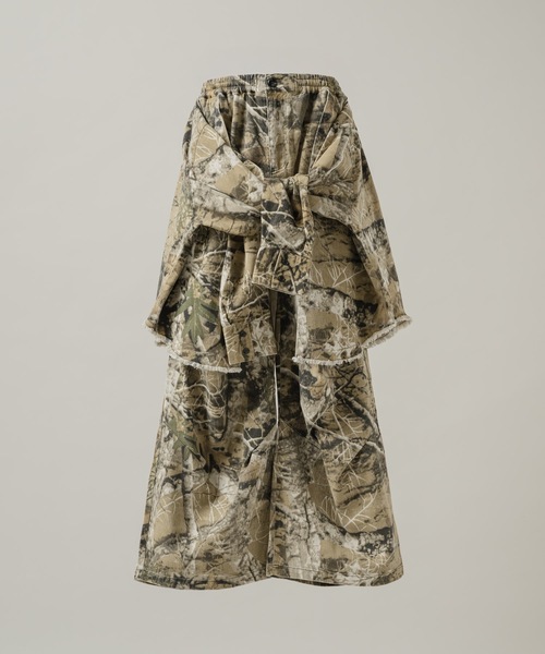 CASPER JOHN(キャスパージョン)の「Tree camo paleo tuck pants/ツリーカモパレオタックパンツ(その他パンツ・メンズ・グレー/ブラック/ベージュ・LARGE/MEDIUM/SMALL/X-SMALL)」の18枚目の写真