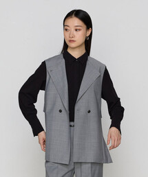 COMME CA | 〔 TALLサイズ 〕 【セットアップ対応】ブライトリートロ ジレ(ベスト)