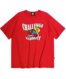 CHALENGE PILOT GRAPHIC Tシャツ - レッド
