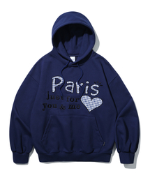 YM PARIS フードパーカー (ネイビー)