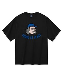 ヤングアットハート 半袖Tシャツ ブラック