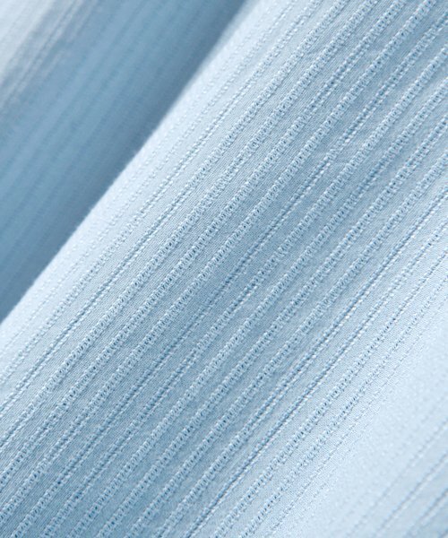 Diamond Layla（ダイアモンドレイラ）の「Stitch Stripe Shirt S114  Skyblue（シャツ/ブラウス・レディース・その他・SMALL/MEDIUM/LARGE/X-LARGE）」の8枚目の写真