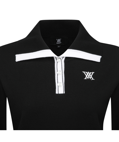 ANEW GOLF（アニューゴルフ）の「WOMEN SP COLLAR POINT SWEATER_BK（ニット/セーター・レディース・その他・X-SMALL/SMALL/MEDIUM）」の5枚目の写真