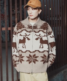 improves | ノルディック柄 カウチンニット セーター(ニット/セーター)