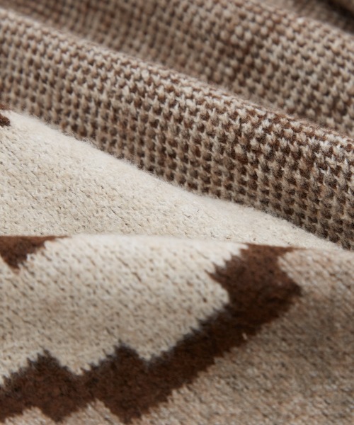 セール】ノルディック柄 カウチンニット セーター（ニット/セーター