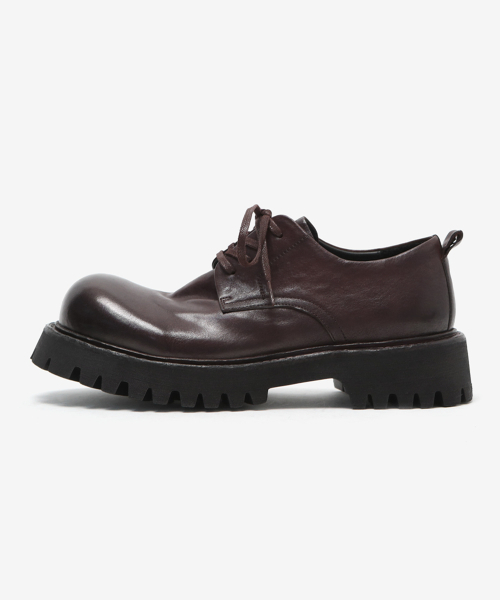 WETHEROAD(ウィーザロード)の「WTRD1123 Charlie 4-Hole Tumble Washing Volume Derby Shoes Brown(ドレスシューズ・メンズ・ブラウン・24cm/25cm/26cm/27cm/28cm/29cm)」の4枚目の写真