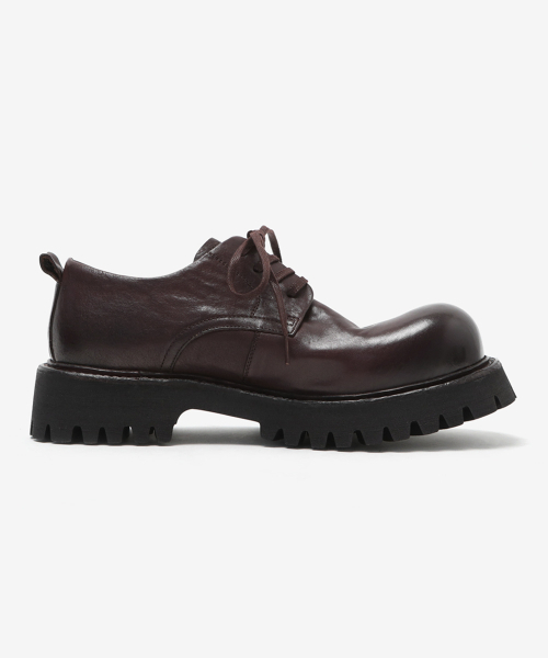 WETHEROAD(ウィーザロード)の「WTRD1123 Charlie 4-Hole Tumble Washing Volume Derby Shoes Brown(ドレスシューズ・メンズ・ブラウン・24cm/25cm/26cm/27cm/28cm/29cm)」の5枚目の写真