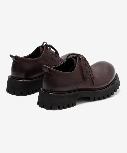 WETHEROAD(ウィーザロード)の「WTRD1123 Charlie 4-Hole Tumble Washing Volume Derby Shoes Brown(ドレスシューズ・メンズ・ブラウン・24cm/25cm/26cm/27cm/28cm/29cm)」の6枚目の写真