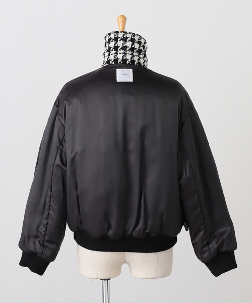 IENA LA BOUCLE（イエナラブークル）の「IENA LA BOUCLE ハウンドトゥースツィードブルゾン（その他アウター・レディース・ブラック系その他・FREE）」の18枚目の写真