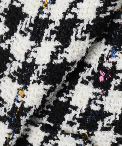 IENA LA BOUCLE（イエナラブークル）の「IENA LA BOUCLE ハウンドトゥースツィードブルゾン（その他アウター・レディース・ブラック系その他・FREE）」の20枚目の写真