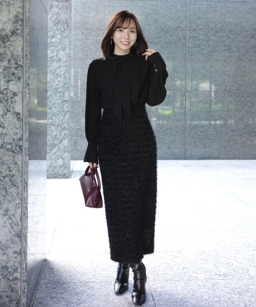 anuans フェザージャガードコンビワンピース フェザージャガードコンビワンピース（ワンピース）｜anuans（ア