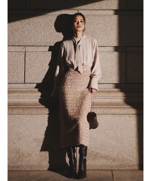 フェザージャガードコンビワンピース（ワンピース）｜anuans（ア