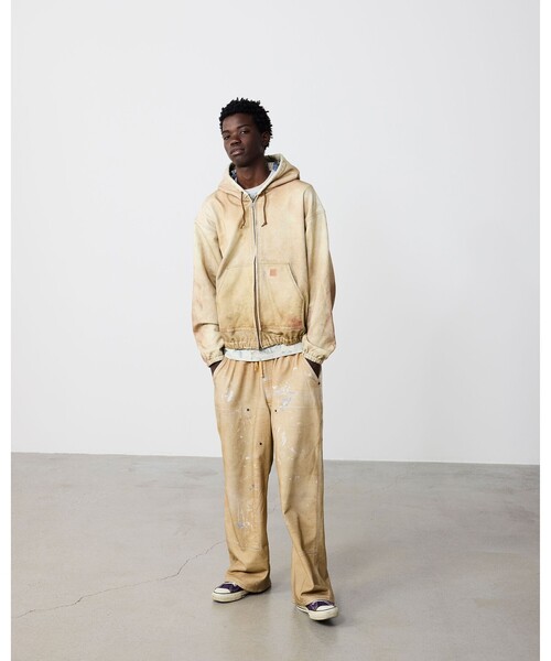 BEAMS（ビームス）の「モック プリント ダブルニー スウェットパンツ（その他パンツ・メンズ・インディゴブルー/ベージュ・XL/M/L/S）」の14枚目の写真