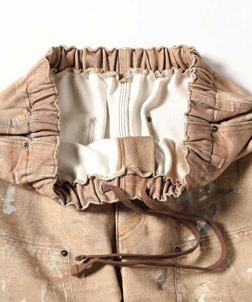 BEAMS（ビームス）の「モック プリント ダブルニー スウェットパンツ（その他パンツ・メンズ・インディゴブルー/ベージュ・XL/M/L/S）」の11枚目の写真