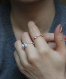 NOIR DE POUPEE｜ノワールドプーペのリング（パール）通販 - ZOZOTOWN