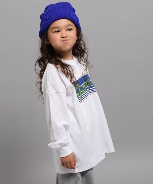 GEORGE'S（ジョージズ）の「【KIDS】ロゴプリントロンT（Tシャツ/カットソー・キッズ・オフホワイト/杢グレー/レッド・110cm/130cm/150cm）」の7枚目の写真