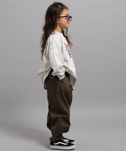 GEORGE'S（ジョージズ）の「【KIDS】ロゴプリントロンT（Tシャツ/カットソー・キッズ・オフホワイト/杢グレー/レッド・110cm/130cm/150cm）」の10枚目の写真