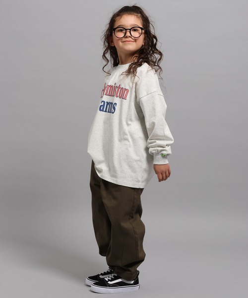 GEORGE'S（ジョージズ）の「【KIDS】ロゴプリントロンT（Tシャツ/カットソー・キッズ・オフホワイト/杢グレー/レッド・110cm/130cm/150cm）」の9枚目の写真