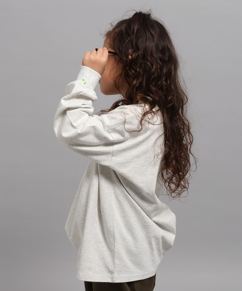 GEORGE'S（ジョージズ）の「【KIDS】ロゴプリントロンT（Tシャツ/カットソー・キッズ・オフホワイト/杢グレー/レッド・110cm/130cm/150cm）」の12枚目の写真