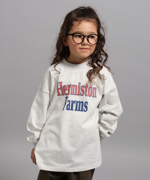 GEORGE'S（ジョージズ）の「【KIDS】ロゴプリントロンT（Tシャツ/カットソー・キッズ・オフホワイト/杢グレー/レッド・110cm/130cm/150cm）」の13枚目の写真