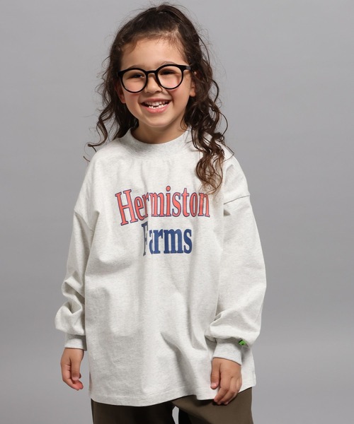 GEORGE'S（ジョージズ）の「【KIDS】ロゴプリントロンT（Tシャツ/カットソー・キッズ・オフホワイト/杢グレー/レッド・110cm/130cm/150cm）」の14枚目の写真