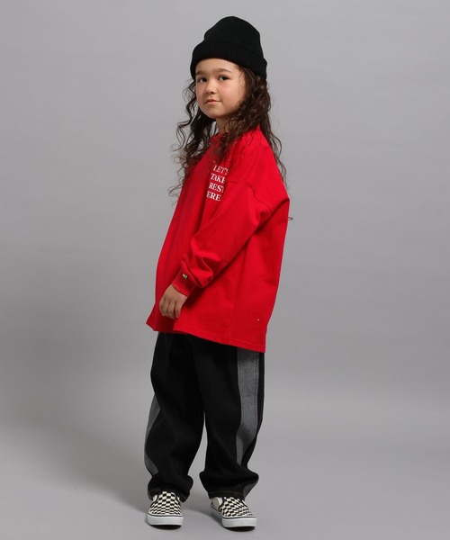 GEORGE'S（ジョージズ）の「【KIDS】ロゴプリントロンT（Tシャツ/カットソー・キッズ・オフホワイト/杢グレー/レッド・110cm/130cm/150cm）」の15枚目の写真