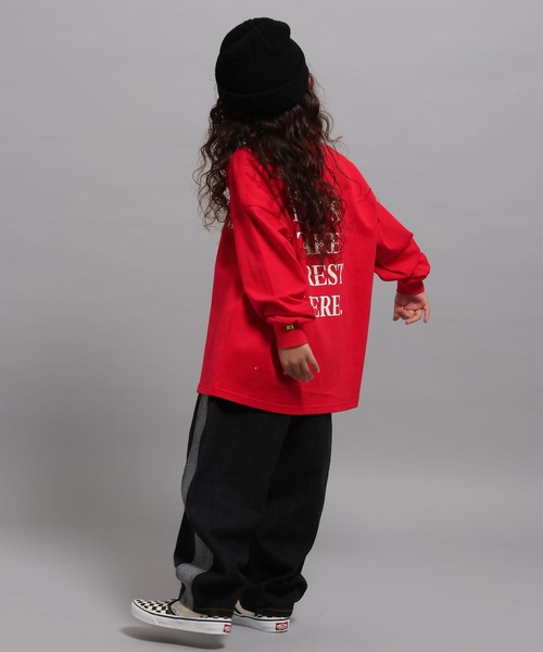 GEORGE'S（ジョージズ）の「【KIDS】ロゴプリントロンT（Tシャツ/カットソー・キッズ・オフホワイト/杢グレー/レッド・110cm/130cm/150cm）」の16枚目の写真