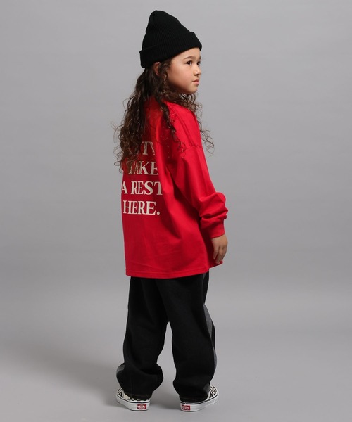 GEORGE'S（ジョージズ）の「【KIDS】ロゴプリントロンT（Tシャツ/カットソー・キッズ・オフホワイト/杢グレー/レッド・110cm/130cm/150cm）」の17枚目の写真