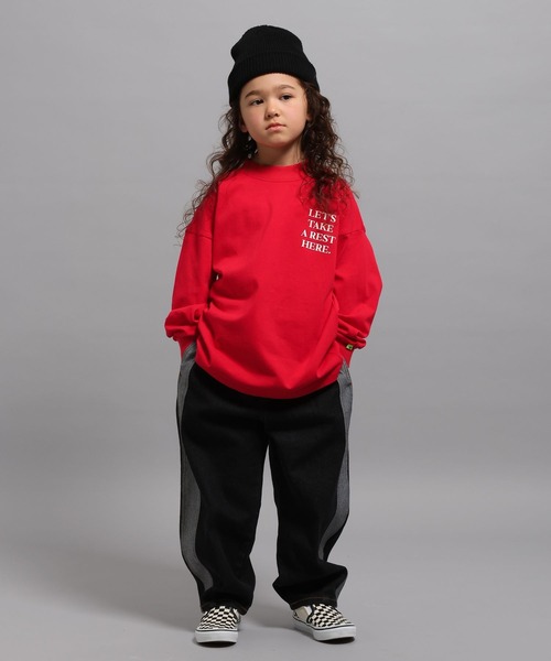 GEORGE'S（ジョージズ）の「【KIDS】ロゴプリントロンT（Tシャツ/カットソー・キッズ・オフホワイト/杢グレー/レッド・110cm/130cm/150cm）」の18枚目の写真