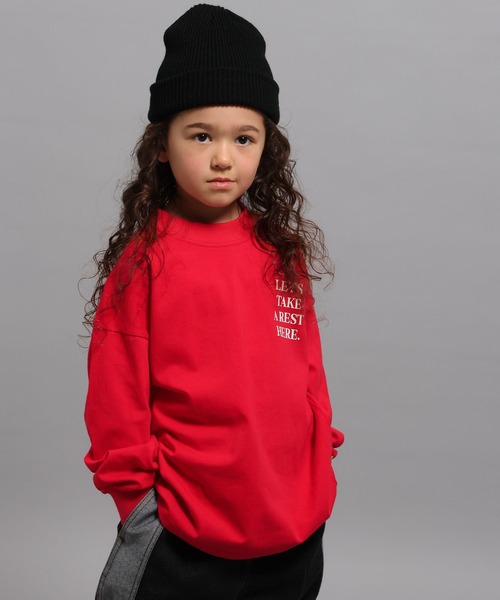 GEORGE'S（ジョージズ）の「【KIDS】ロゴプリントロンT（Tシャツ/カットソー・キッズ・オフホワイト/杢グレー/レッド・110cm/130cm/150cm）」の19枚目の写真