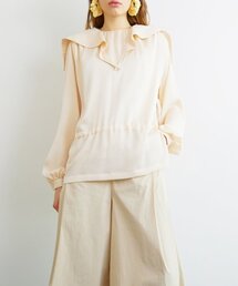 the studio k（ ）の「アリュールトップス_ベージュ（シャツ/ブラウス）」