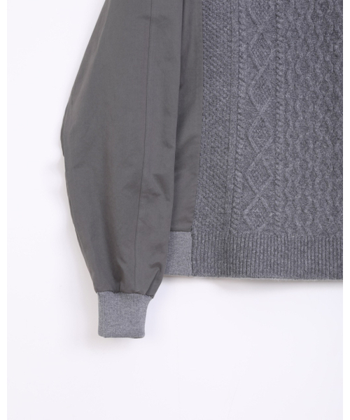MATISSE THE CURATOR(マティスザキュレーター)の「ミックスニットグレー(ニット/セーター・メンズ・その他・2/3)」の2枚目の写真