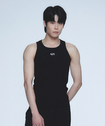 BASIC SLEVEELESS-[BLACK]