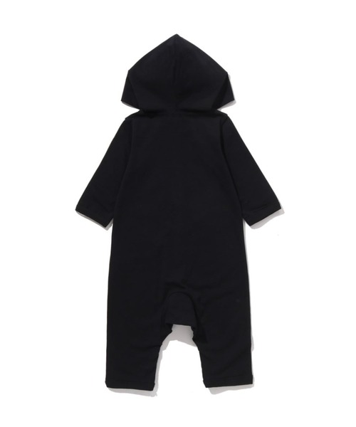 A BATHING APE(アベイシングエイプ)の「BABY MILO HOODIE ROMPERS(ロンパース・キッズ・ブラウン/ホワイト/ブラック・70/80)」の5枚目の写真