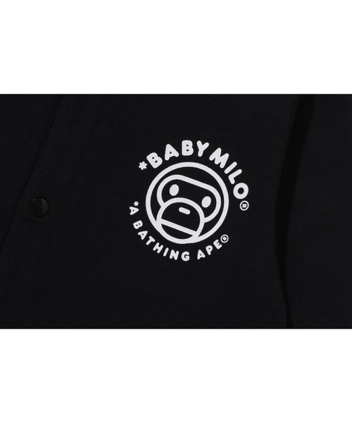 A BATHING APE(アベイシングエイプ)の「BABY MILO HOODIE ROMPERS(ロンパース・キッズ・ブラウン/ホワイト/ブラック・70/80)」の11枚目の写真