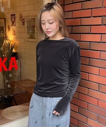 DONOBAN | ベロアトップス(Tシャツ/カットソー)