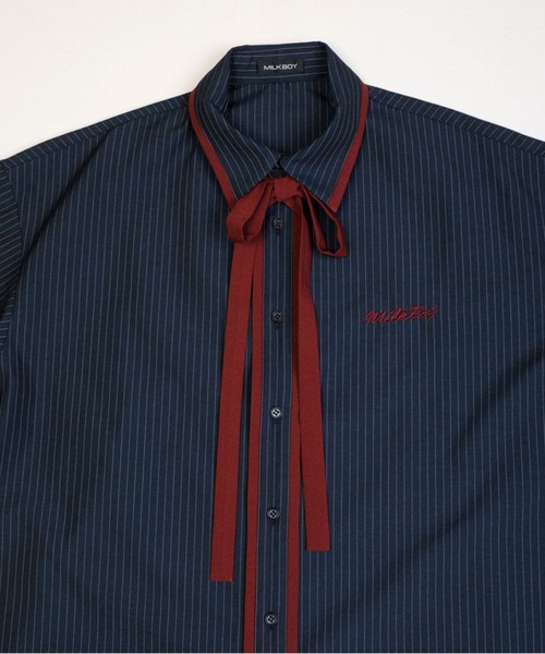 MILKBOY（ミルクボーイ）の「PIN STRIPE シャツ（シャツ/ブラウス・レディース・A・FREE）」の8枚目の写真