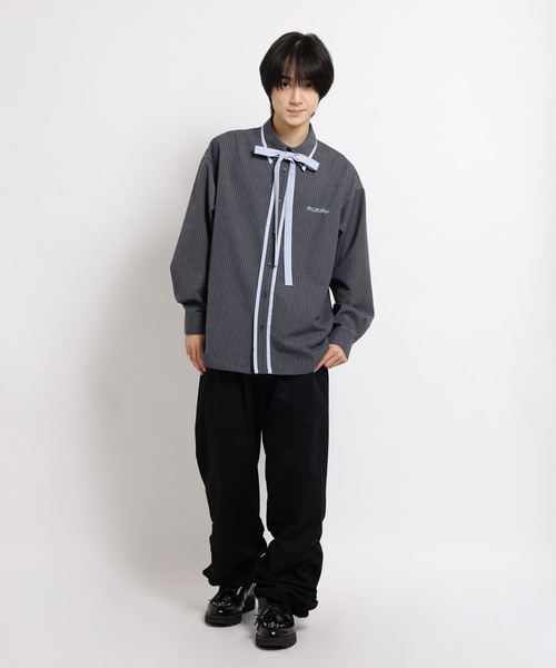 MILKBOY（ミルクボーイ）の「PIN STRIPE シャツ（シャツ/ブラウス・レディース・A・FREE）」の5枚目の写真