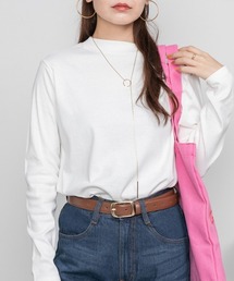 プチハイネックロングTシャツ