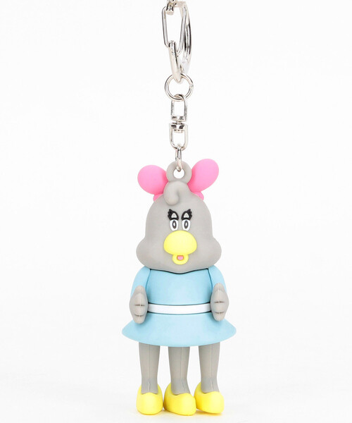 FREAK'S STORE（フリークスストア）の「DUCKROW DEPART/ダックローデパート DUCMICO FIGURE KEYHOLDER フィギュアキーホルダー（キーホルダー・メンズ・ブルー/レッド・ONE SIZE）」の2枚目の写真