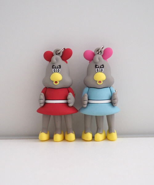 FREAK'S STORE（フリークスストア）の「DUCKROW DEPART/ダックローデパート DUCMICO FIGURE KEYHOLDER フィギュアキーホルダー（キーホルダー・メンズ・ブルー/レッド・ONE SIZE）」の9枚目の写真