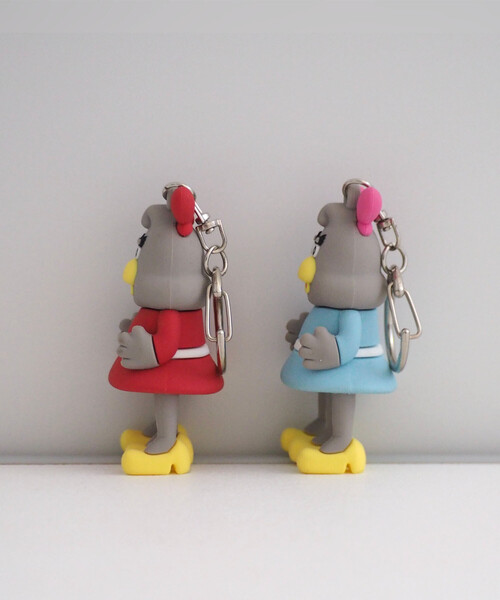 FREAK'S STORE（フリークスストア）の「DUCKROW DEPART/ダックローデパート DUCMICO FIGURE KEYHOLDER フィギュアキーホルダー（キーホルダー・メンズ・ブルー/レッド・ONE SIZE）」の10枚目の写真